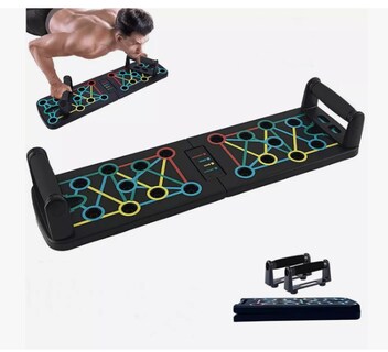Foto 1 | Barra de Ejercicio Push Up Portátil Tabla Lagartijas Fitness Muscular