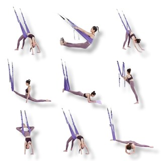 Foto 4 | Estiramiento Y Entrenamiento Con Cuerdas Aéreas Para Yoga An83 - Venta Internacional.