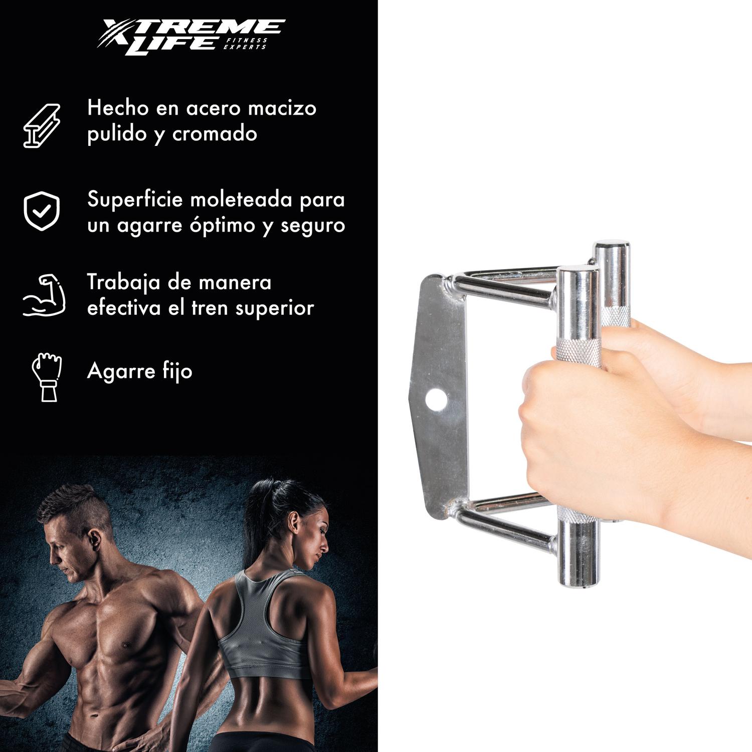 Foto 3 pulgar | Accesorio de Gimnasio Xtreme Life Maneral Agarradera Doble D para Espalda