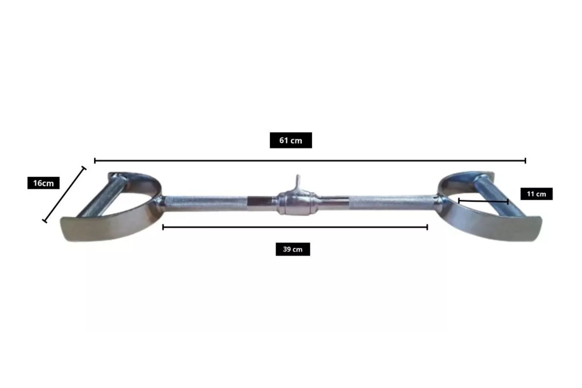 Foto 2 | Maneral Agarradera Barra Recta Polea Alta 61 cm