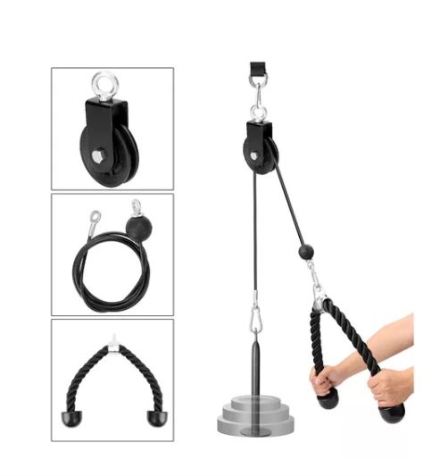 Foto 3 pulgar | Sistema De Cable Con Polea Para Máquina De Ejercicios
