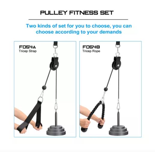 Foto 4 pulgar | Sistema De Cable Con Polea Para Máquina De Ejercicios