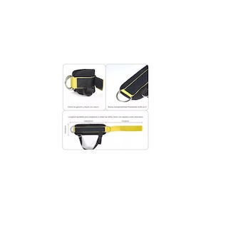 Foto 2 | Par De Grilletes Para Tobillo Gym Correa Eo Safe Imports Esi-16966 Multicolor