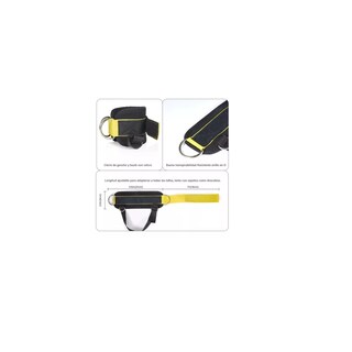 Foto 2 | Par De Grilletes Tobillo Gym Correa Eo Safe Imports Esi-17569 Multicolor