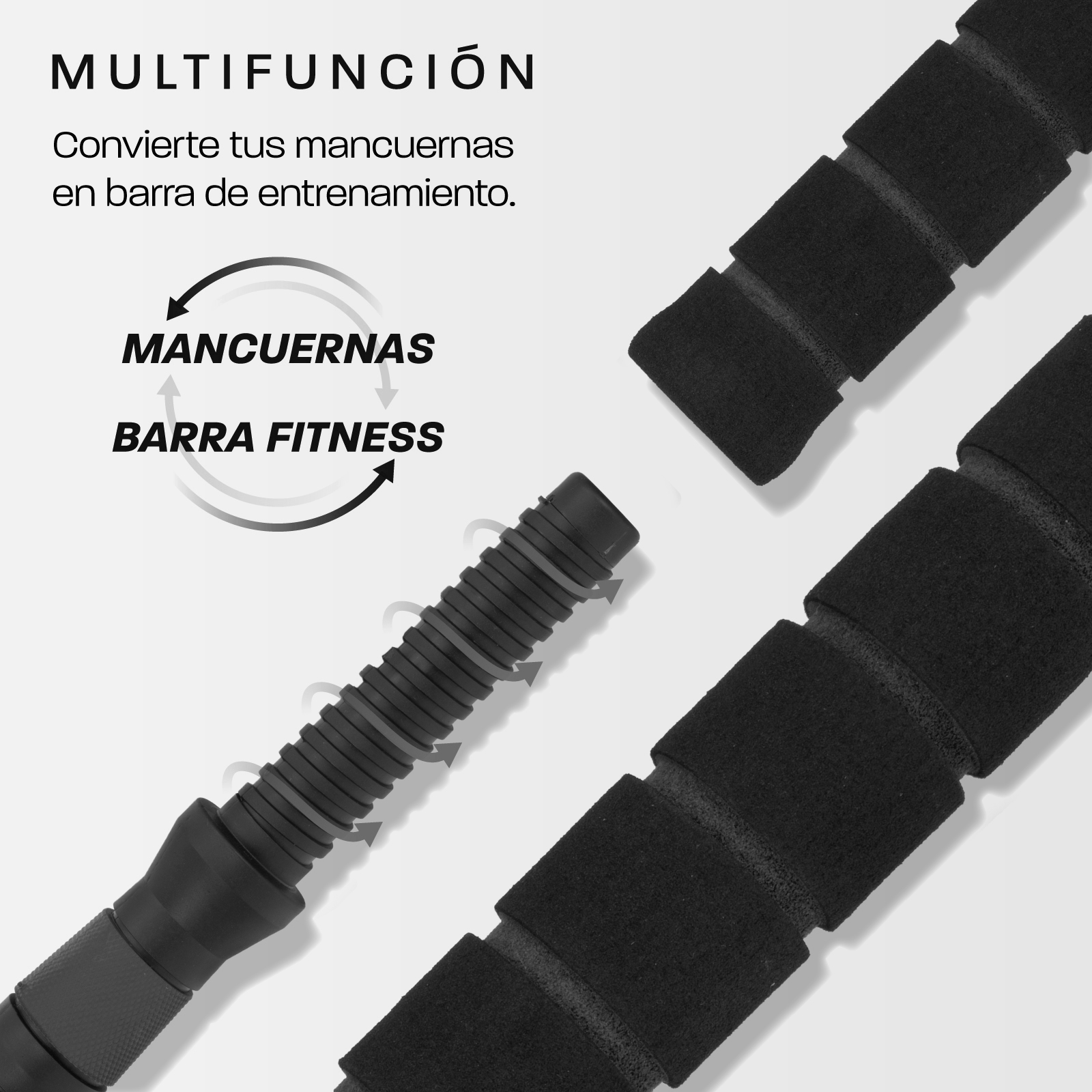 Foto 8 pulgar | Set Mancuernas Altera Discos Ajustables + Pesa Rusa 15 kg color Negro