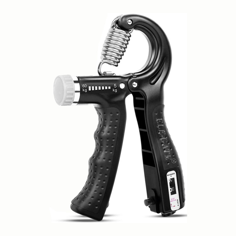 Ejercicio Muscular Pinza de Mano Elegate Negro