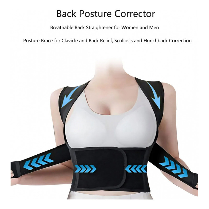 Foto 3 pulgar | Correa De Hombro Ajustable Posture Broker Para Mujeres Y Hombres - Venta Internacional.