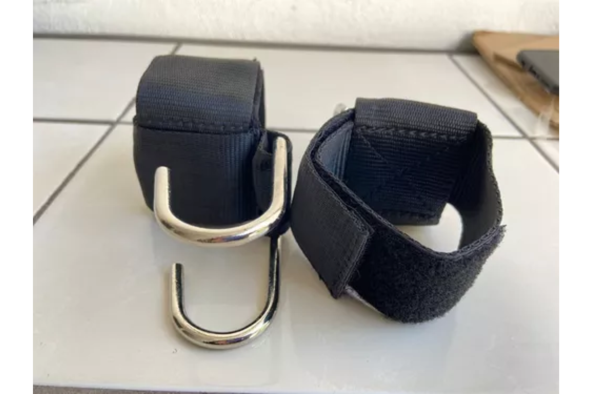 Foto 4 pulgar | Par Straps Con Ganchos De Acero