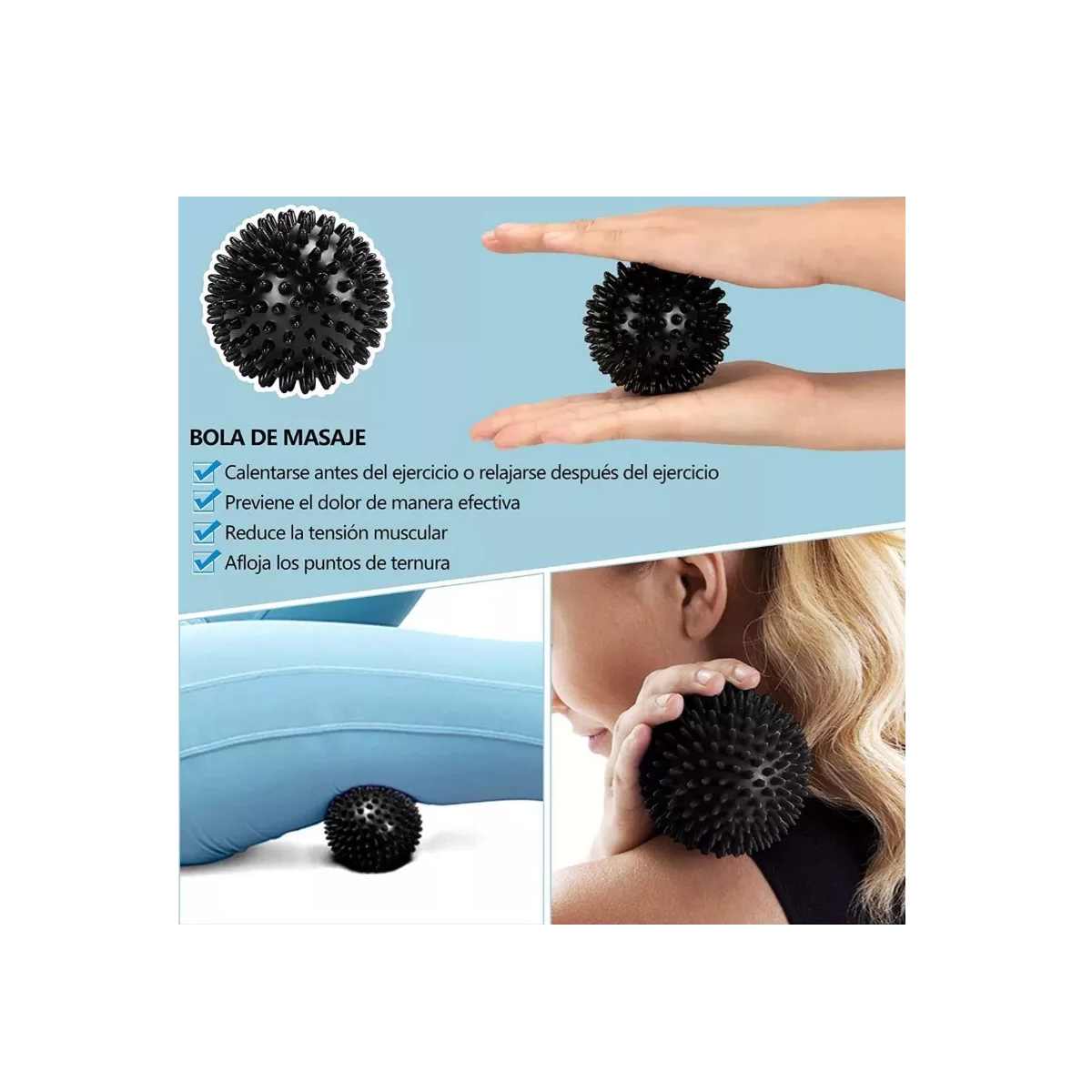 Foto 5 pulgar | Language Kit Ejercitador De Dedo,fortalecedor De Mano Muñeca Y Antebrazo 12 Pzas. Eo Safe Imports Esi-7447-1 Negro