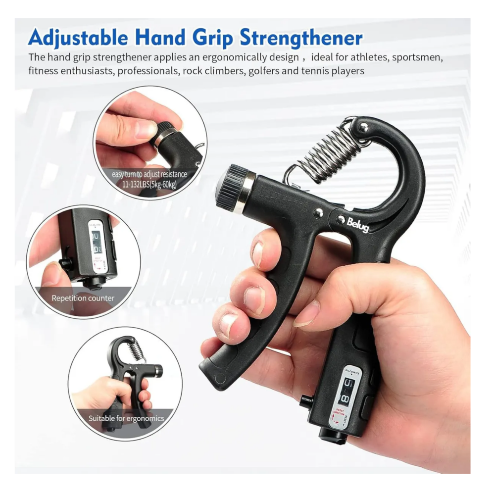 Foto 4 pulgar | Ejercitador Fortalecedor Belug Kit Negro