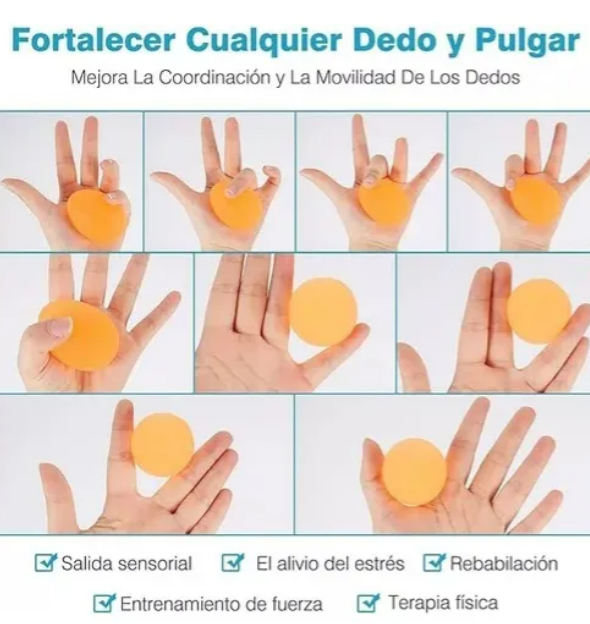 Foto 4 pulgar | Kit Ejercitador De Mano Xtellar: Fortalece Y Tonifica Dedos Y Antebrazos
