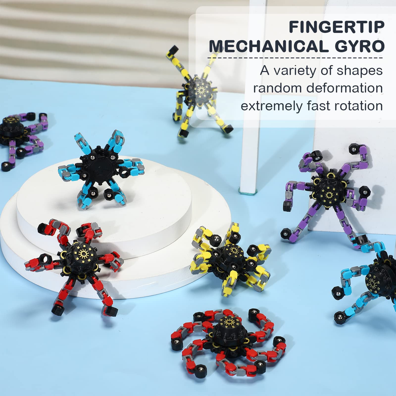 Foto 5 | Robot De Cadena Transformable Charniol Spinner Con La Punta De Los Dedos X20 - Venta Internacional.