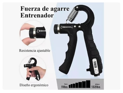 Foto 2 | Ejercitador De Mano Xtellar De Kit De Fitness Regulable 6 En 1