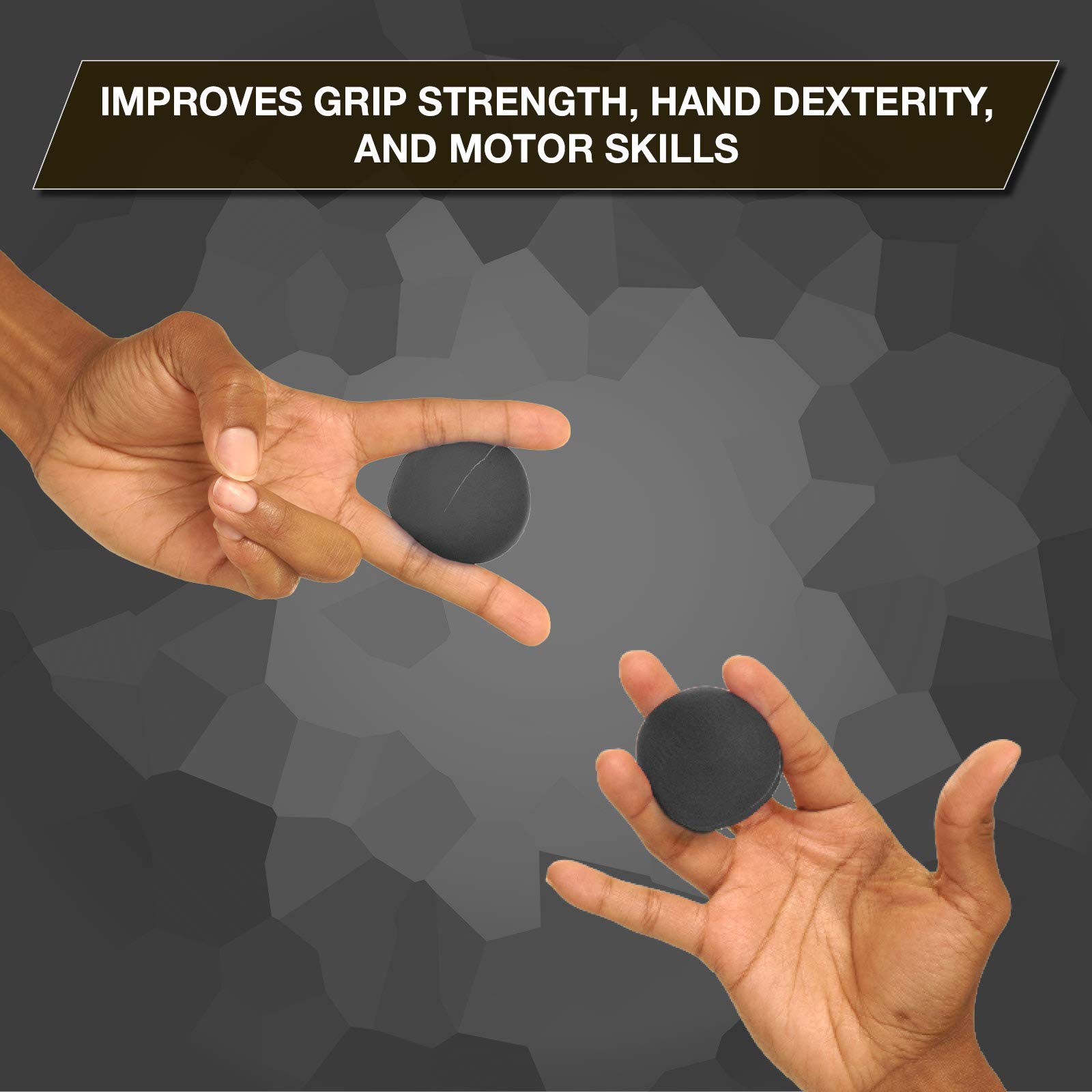 Foto 5 pulgar | Pelota Ejercitadora De Manos Theraband  Muñeca Y Dedo  Negra - Venta Internacional.
