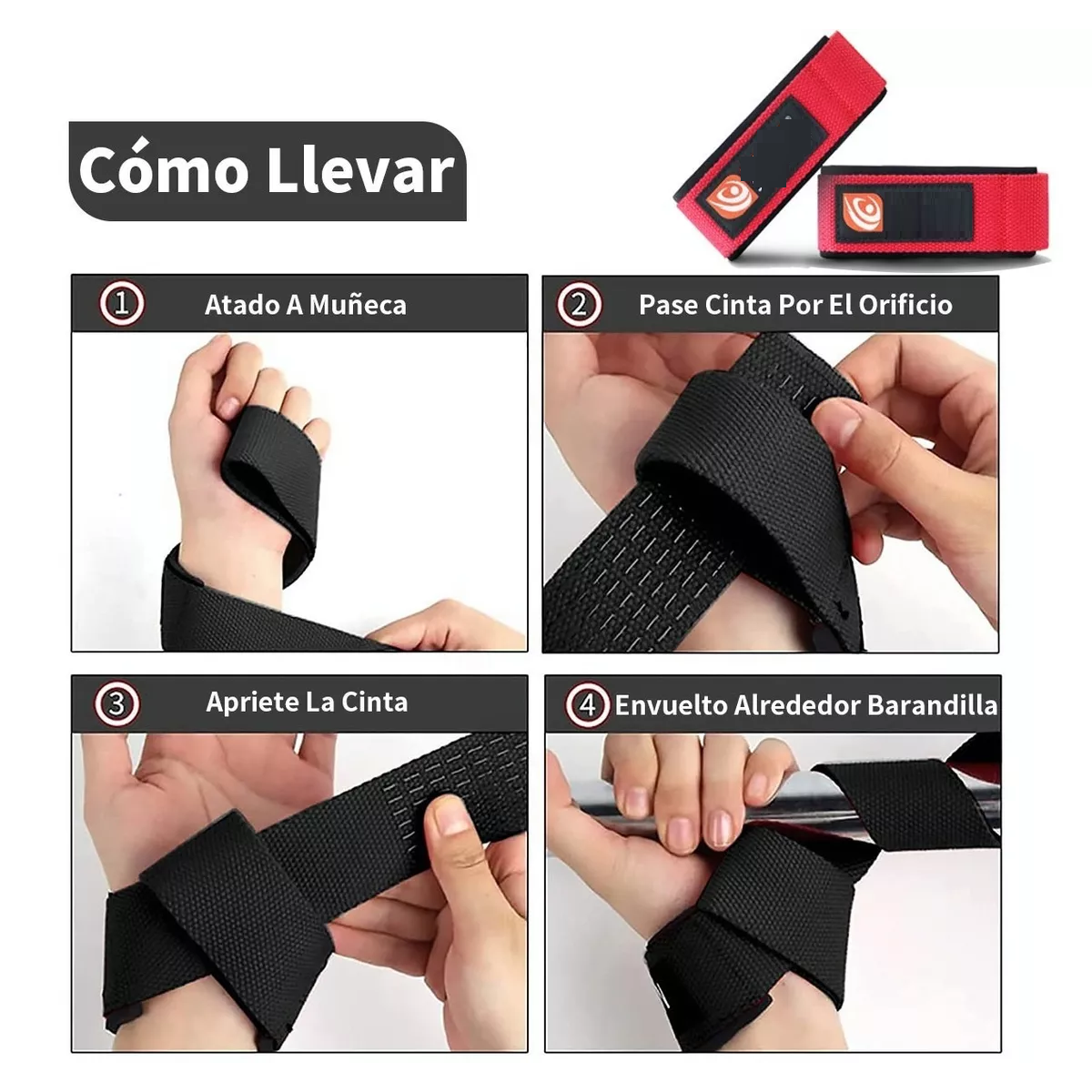 Foto 4 pulgar | Correas para Levantamiento Eo Safe Imports Esi5755 2 Piezas