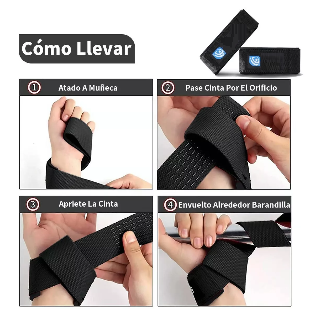 Foto 4 pulgar | Correas para Levantamiento Eo Safe Imports Esi5754 2 Piezas