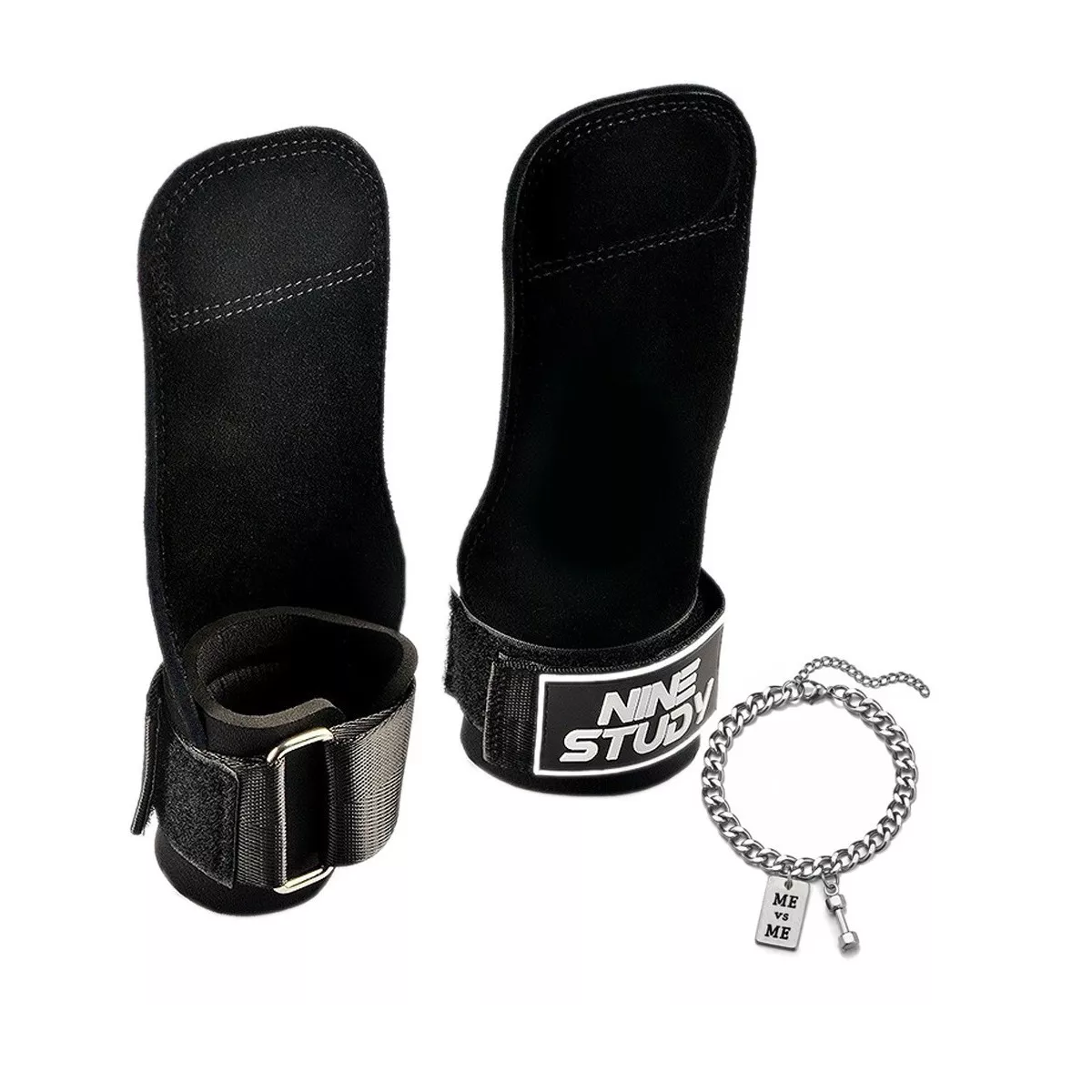 Foto 2 pulgar | Muñequera Crossfit Pesas Fitnes Eo Safe Imports Esi-13638 Negro