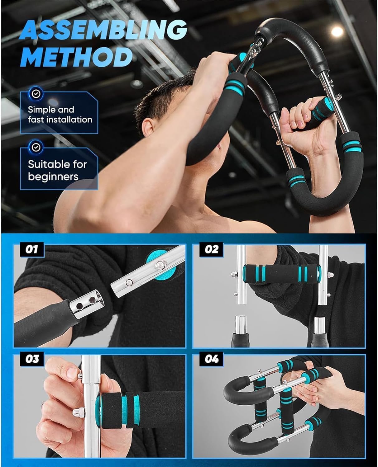 Foto 8 pulgar | Arm Trainer Saker Twister, De 18 A 45 Kg, Ajustable Para El Pecho, Color Rojo - Venta Internacional.