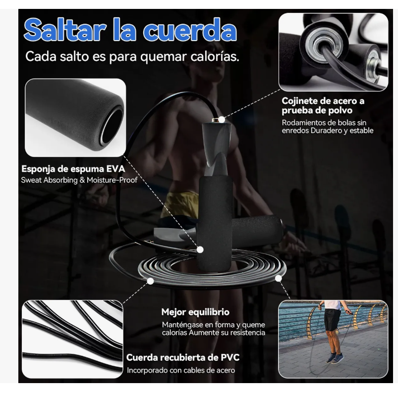 Foto 7 pulgar | Kit Soportes Lagartijas Tabla Push Up Board Barras Fitness