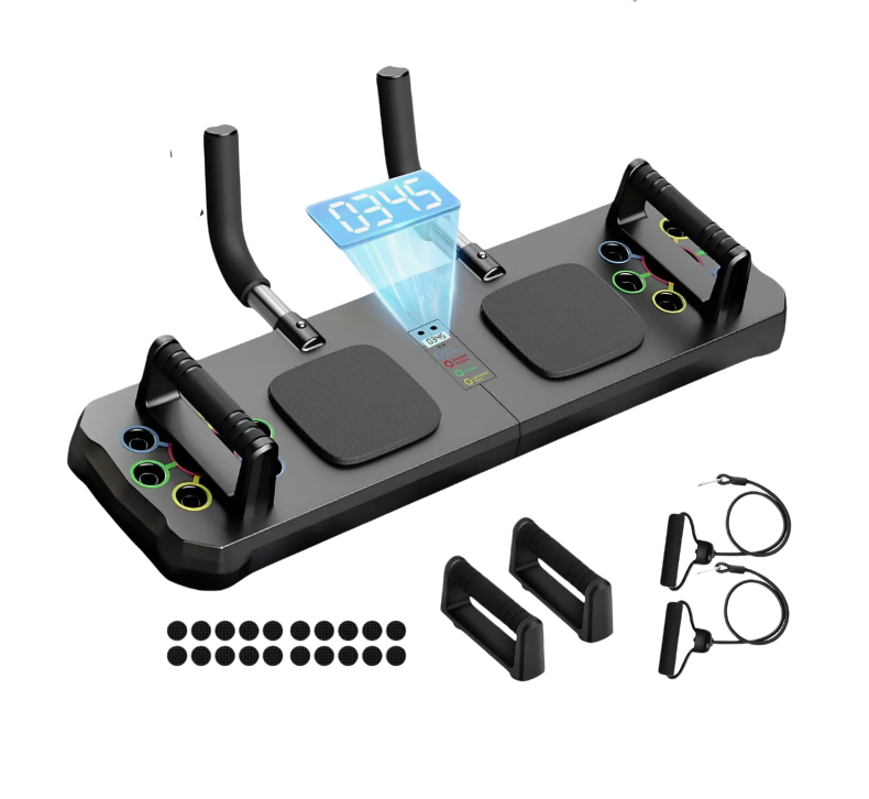 Tabla Para Lagartijas Plegable Con Pantalla Fitness