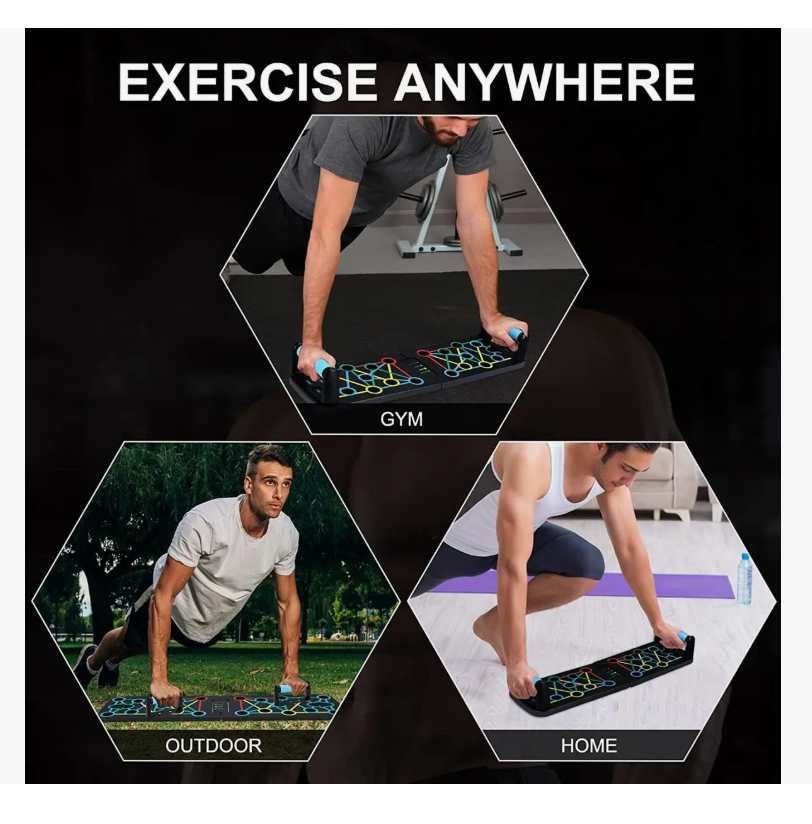Foto 5 pulgar | Barras Push Up Board Gym Multifuncional Para Flexiones