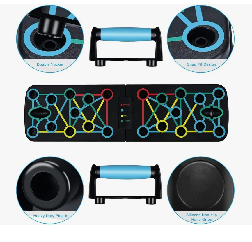 Foto 3 pulgar | Barras Push Up Board Gym Multifuncional Para Flexiones