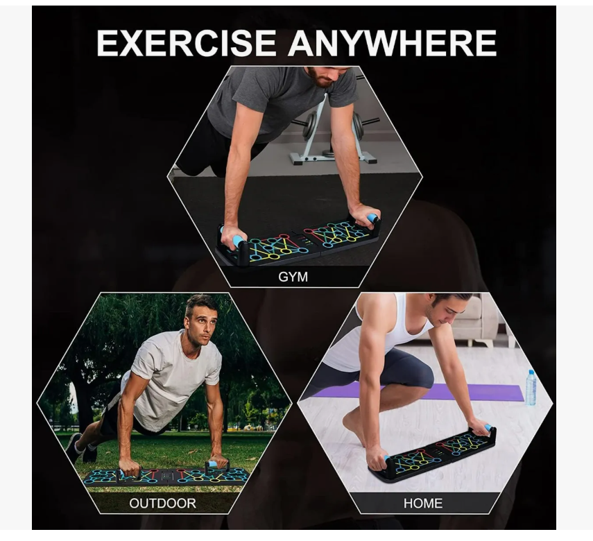 Foto 5 pulgar | Barras Push Up Board Gym Multifuncional Para Flexiones