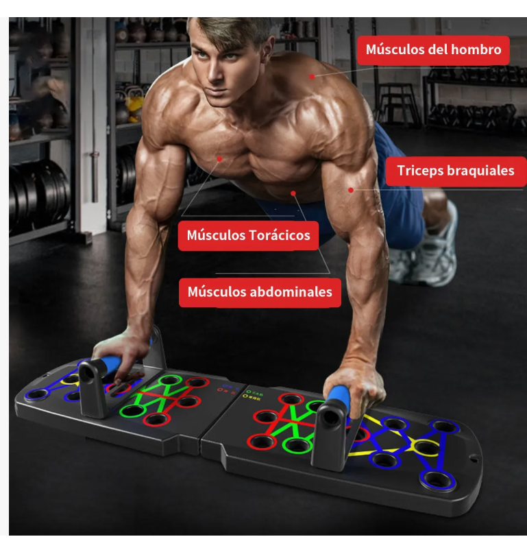 Foto 5 pulgar | Push Up Board Tabla Para Lagartijas De Flexiones