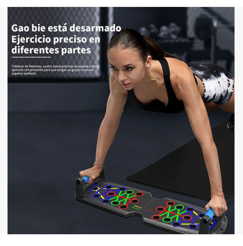 Foto 6 pulgar | Push Up Board Tabla Para Lagartijas De Flexiones