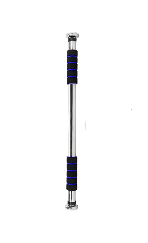 Barra Dominadas Para Puerta Abdominales Casa Gym Extensible Color Azul