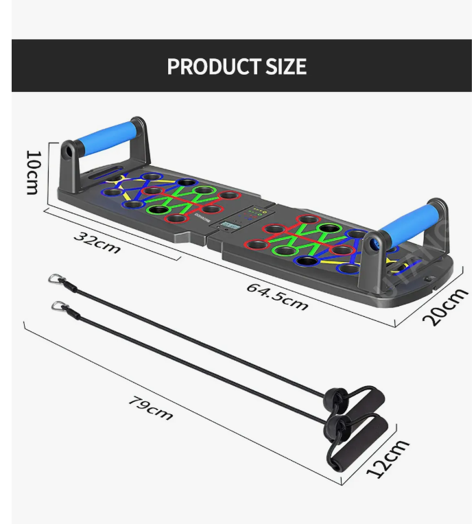 Foto 4 pulgar | Tablero para Lagartijas Portátil Multifuncional