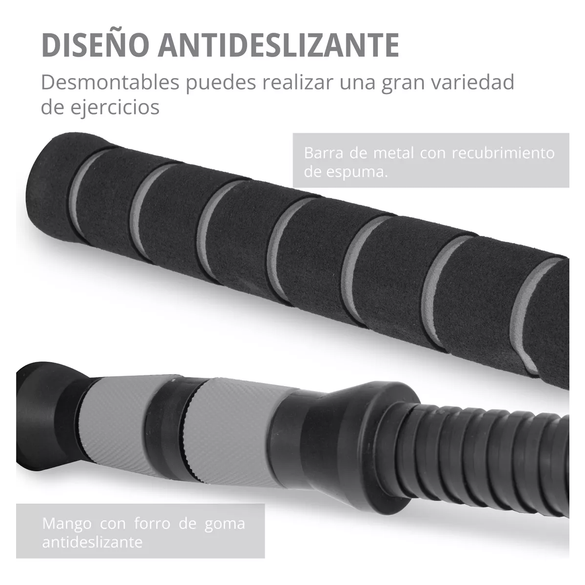 Foto 5 pulgar | Set Mancuernas Altera Barra Ajustable 20kg 23pzs Eo Safe Imports Esi-13952 Negro