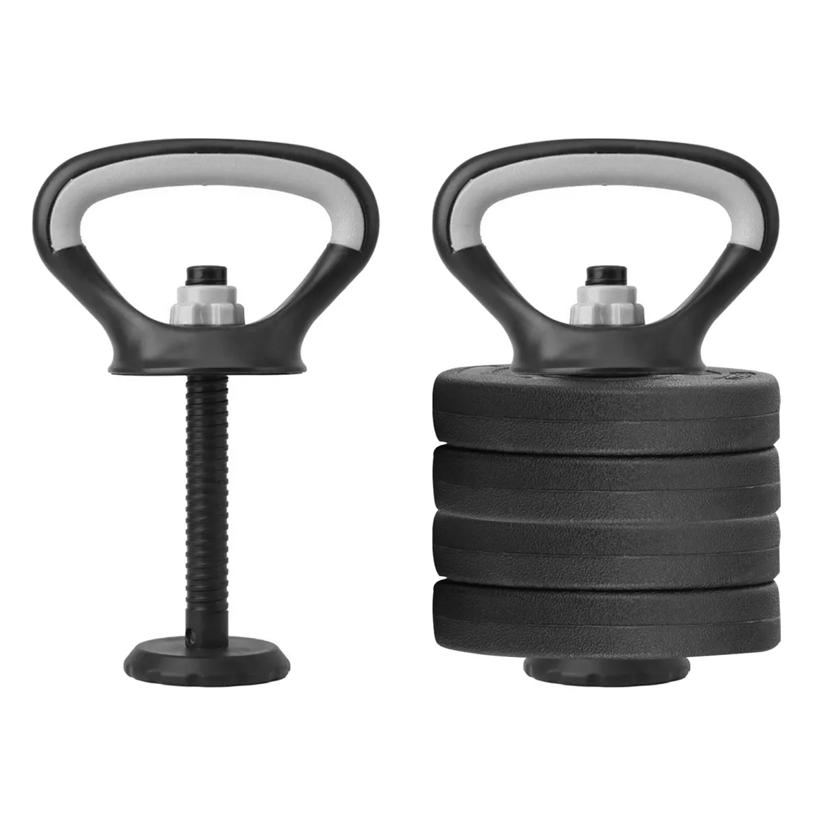 Foto 5 | Set Mancuernas Altera Barra Ajustable 20kg 23pzs Eo Safe Imports Esi-13952 Negro