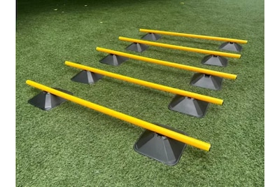 Foto 2 | Set Platos De Agilidad (10 Platos Y 5 Postes) Entrenamiento