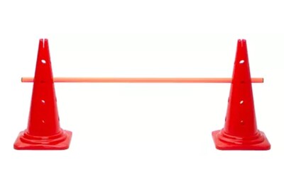 Foto 1 | Conos De 52 Cm Con Poste Altura Ajustable Entrenamiento