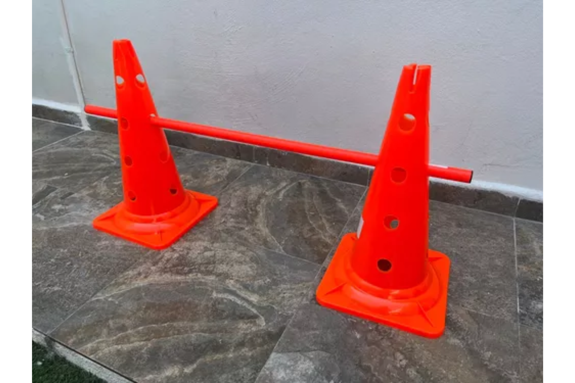 Foto 2 | Conos De 52 Cm Con Poste Altura Ajustable Entrenamiento