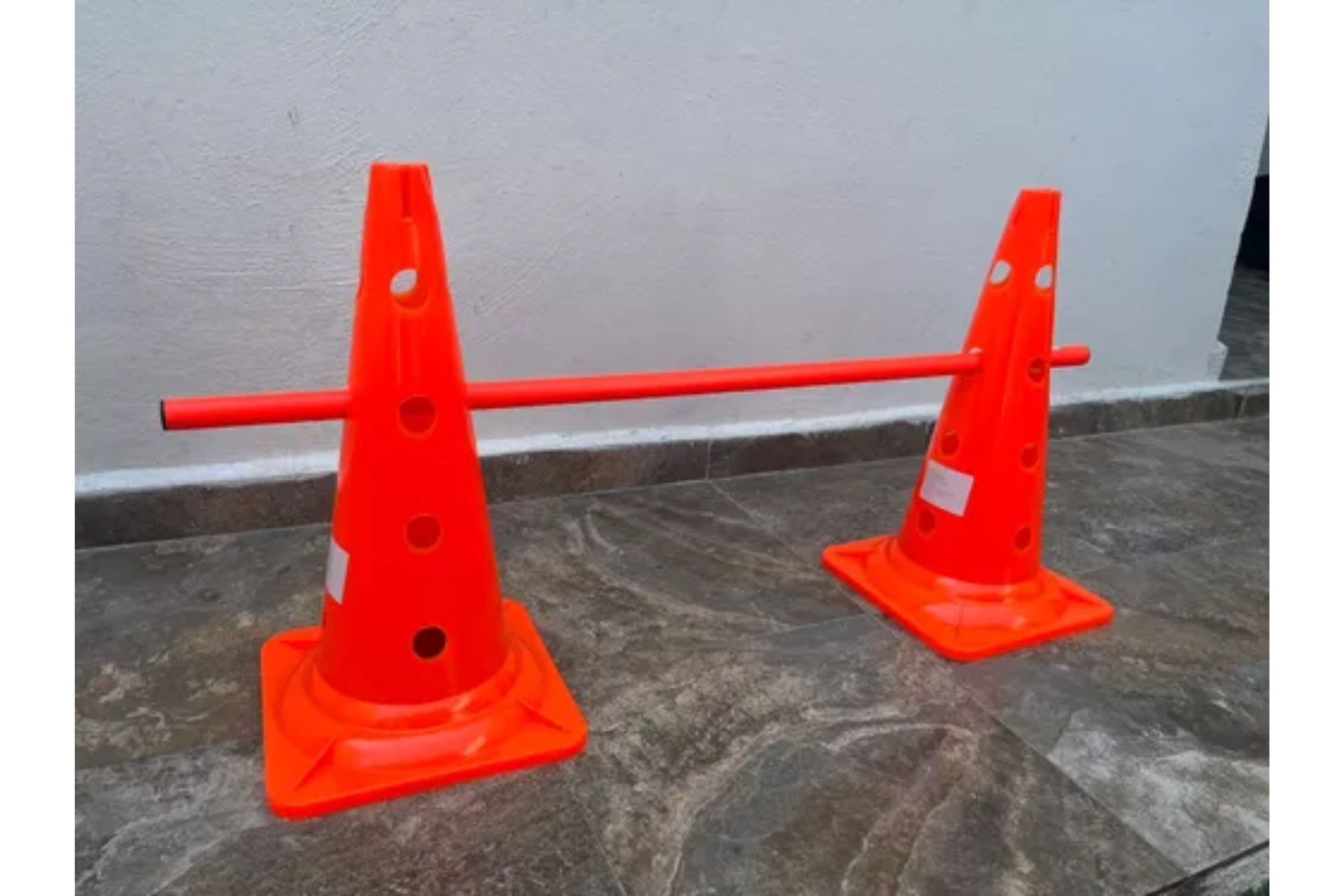 Foto 3 | Conos De 52 Cm Con Poste Altura Ajustable Entrenamiento