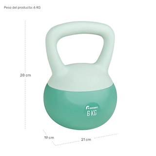 Foto 6 | Set Kit Pesas Rusas Kettlebell 4 6 8 10 Kg Colores 4 Pz Centurfit
