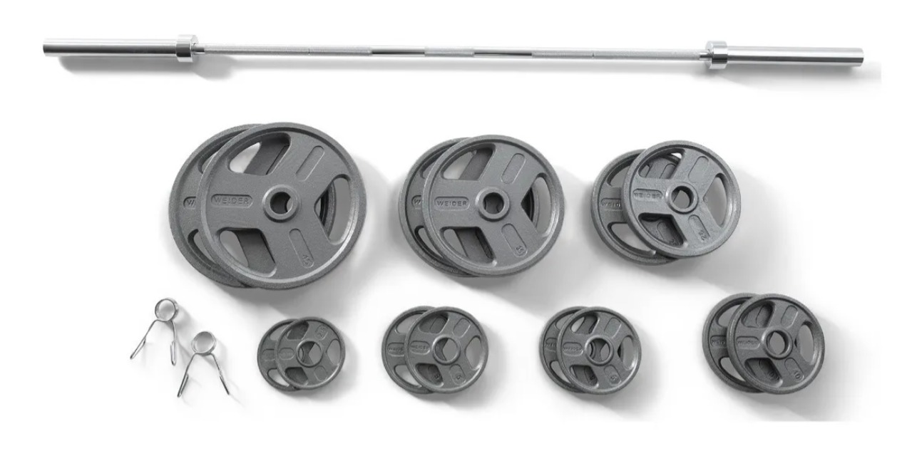 Barra Olimpica Hop H300 Pesas Weider 300lbs