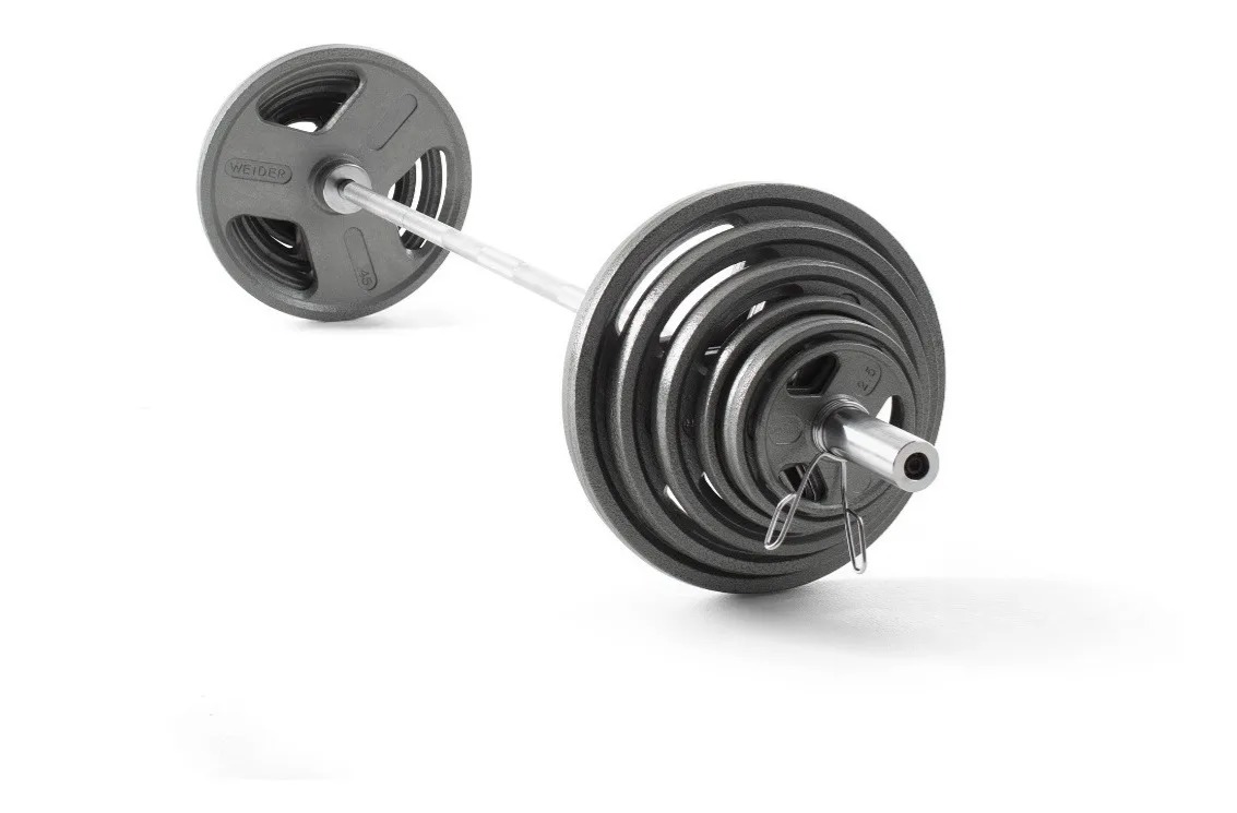 Foto 3 pulgar | Barra Olimpica Hop H300 Pesas Weider 300lbs