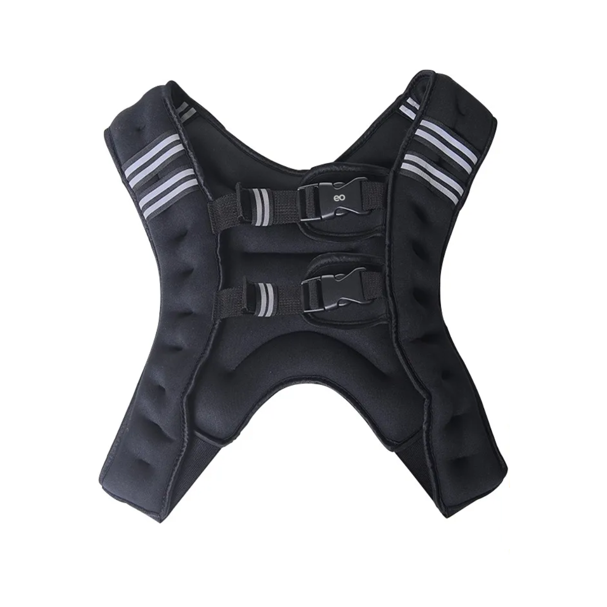 Foto 2 pulgar | Chaleco Con Peso Lastrado Correr Crossfit Fitness Eo Safe Imports Esi-19944 Negro