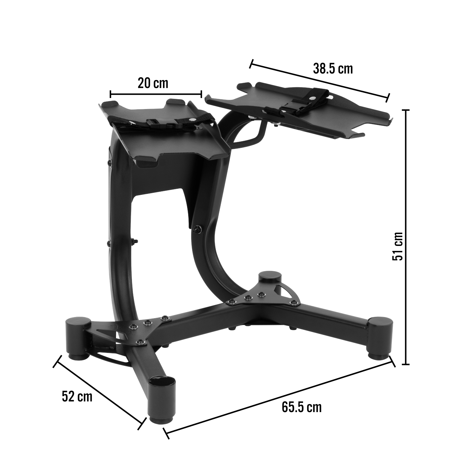 Foto 4 pulgar | Soporte Para Mancuernas De 50 A 260 Lbs Altera Color Negro