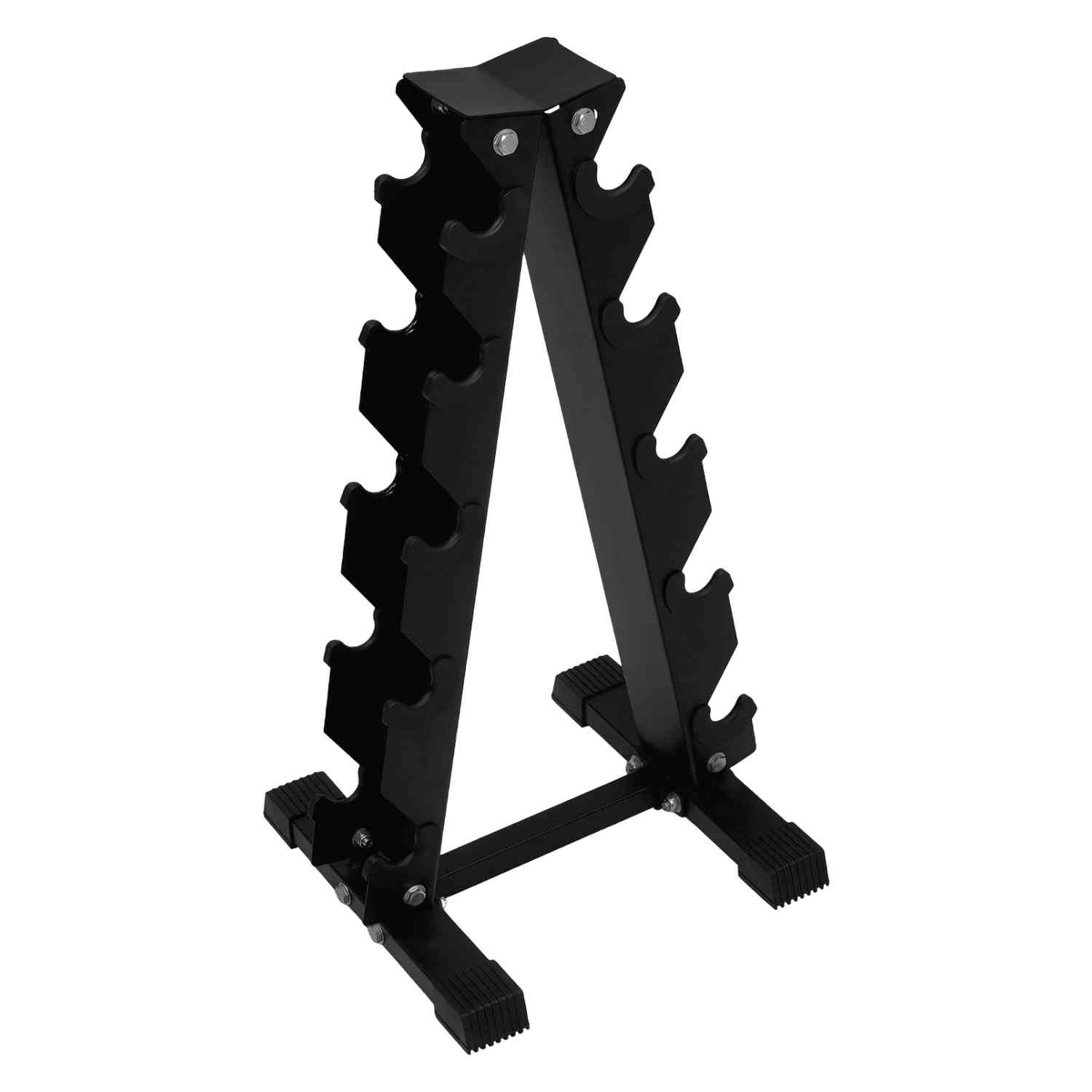 Rack Mancuernas Gym Tipo Torre Centurfit Soporte 5 Pares