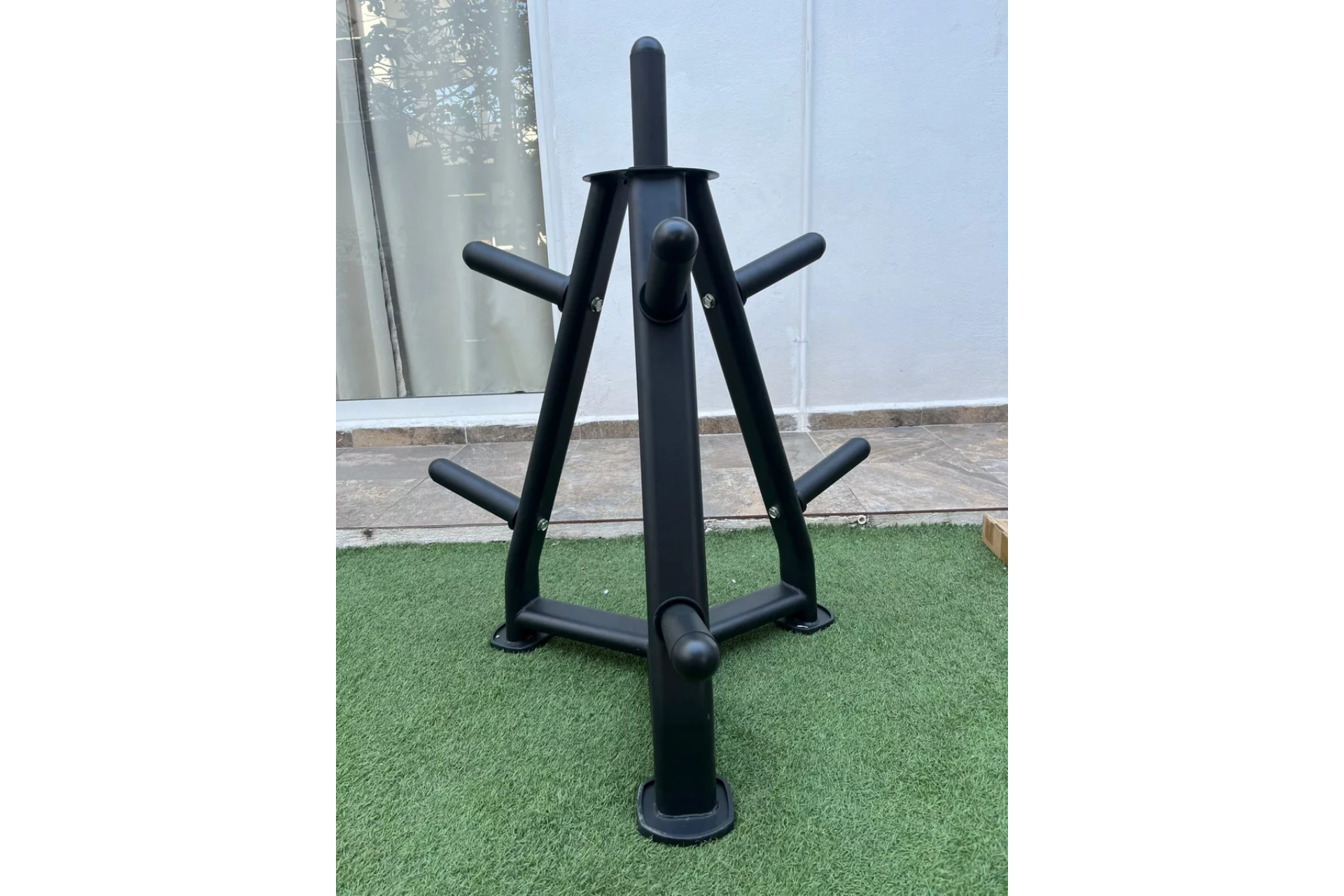 Foto 3 pulgar | Rack Organizador Para Discos Olímpicos Gimnasio