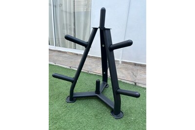 Foto 3 | Rack Organizador Para Discos Olímpicos Gimnasio