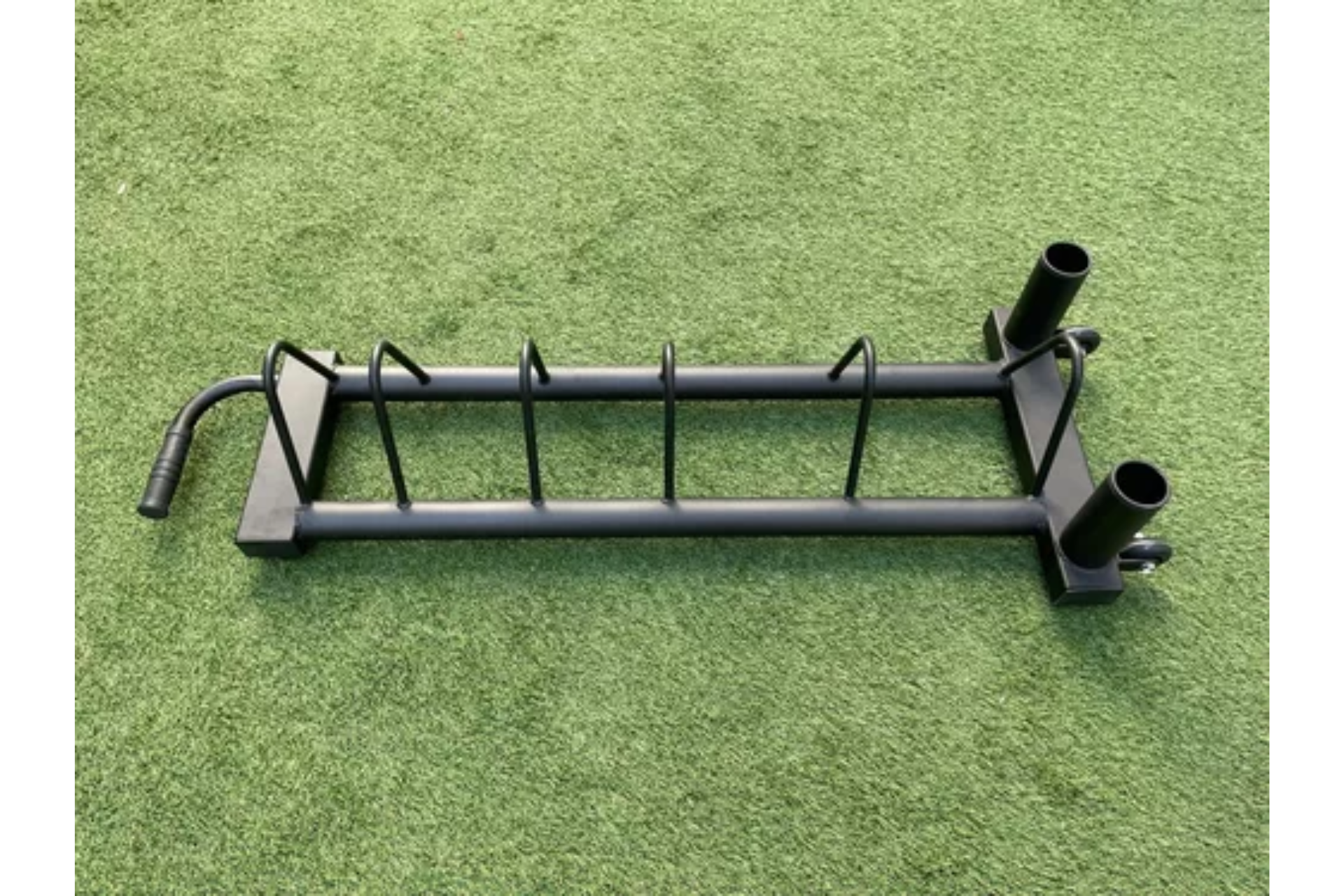 Foto 4 pulgar | Rack Para Discos Olímpicos Bumpers Y 2 Barras Olimpicas Gym