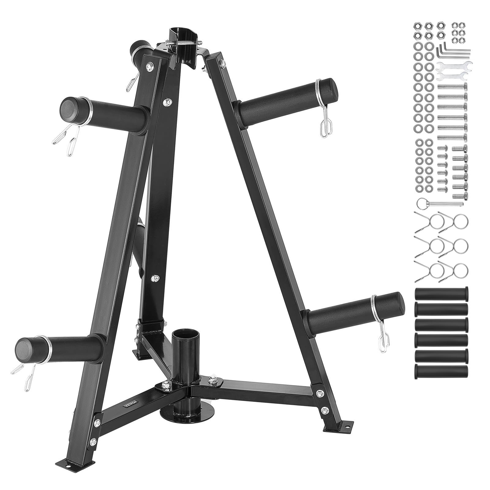 Foto 1 | Soporte De Pesas Vevor Para Discos De Peso De 2 Pulgadas Y 300 Kg - Venta Internacional.