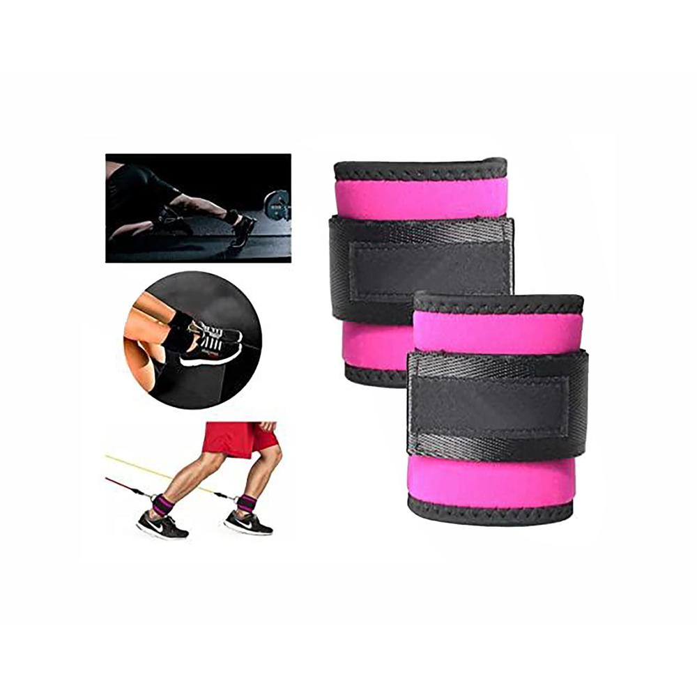 Foto 3 | Par de Grilletes Tobillo Gimnasio Genérico color Rosa