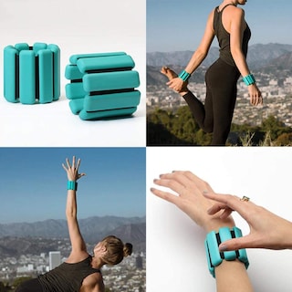 Foto 3 | Pulseras Fitness color negro con Peso para Tobillo o Muñecas Ajustable
