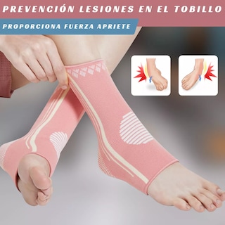 Foto 2 | 2par Tobillera Deportiva Anti-esguince Soportes Lesión Gym M Eo Safe Imports Esi-15292 Multicolor